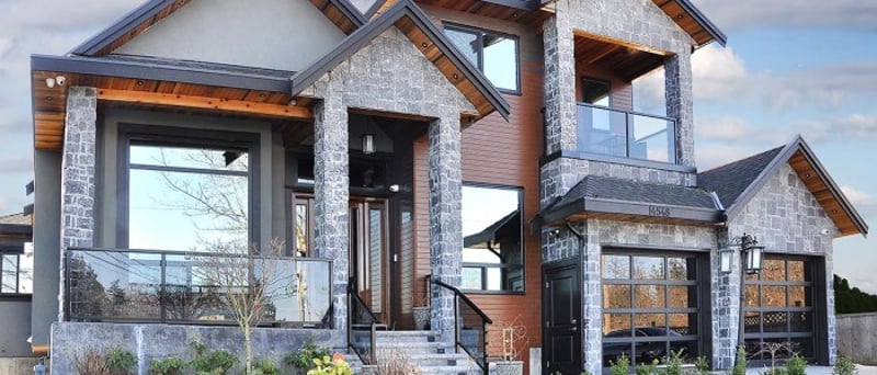 Residential Natural Stone Veneer